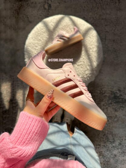ADIDAS SAMBA PLATAFORMA DAMA - Imagen 2