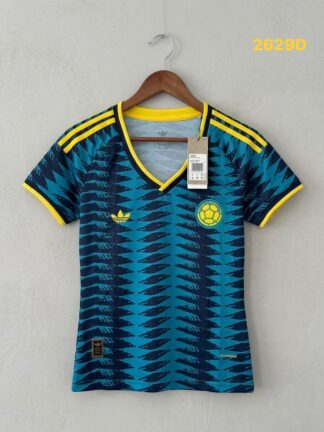 CAMISETA AZUL COLOMBIA PARA DAMA