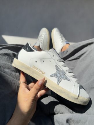 GOLDEN GOOSE SUPERSTAR DAMA PLATEADA